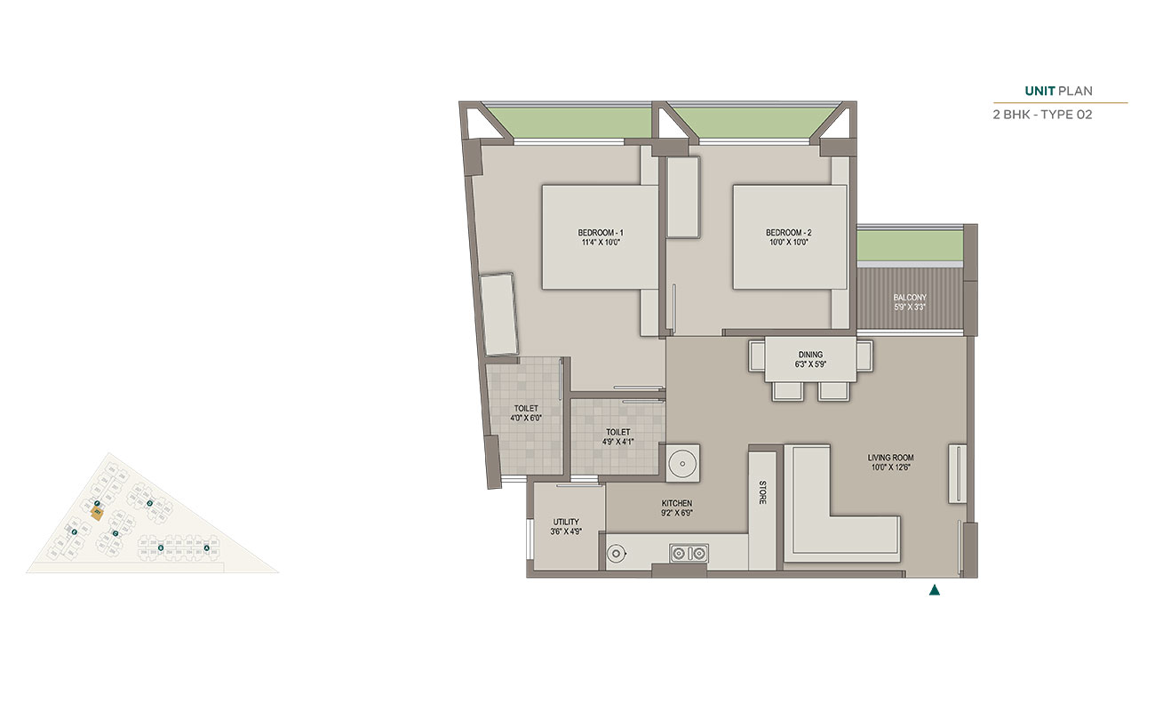 3_bhk_unit_plan